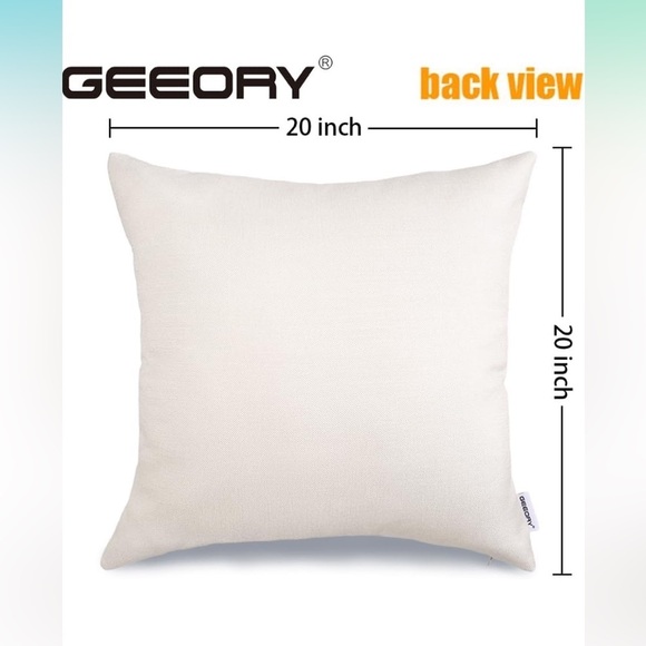 NWT Pillow Covers 20x20 Inch Set of 4, Santa Snowmen Xmas Trees Hello Winter - Picture 4 of 6